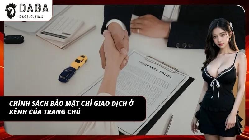 Tuân thủ nghiêm ngặt về địa điểm giao dịch ở nhà cái