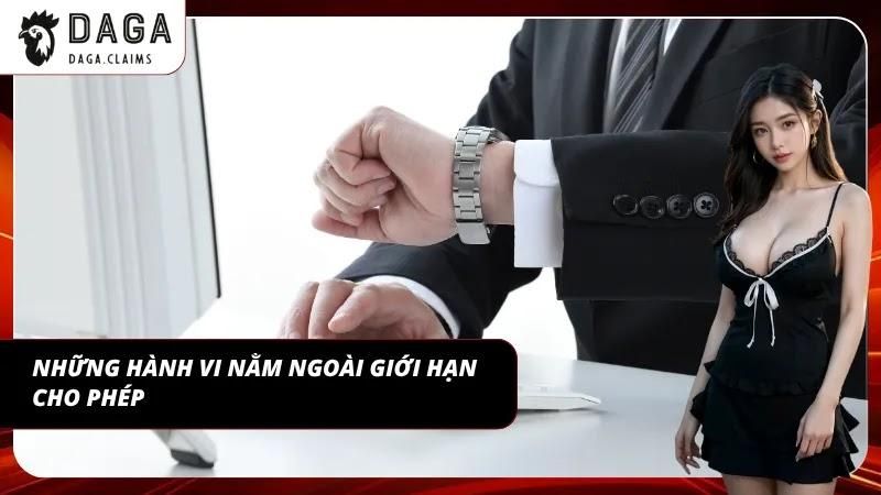 Các hành vi vi phạm cần tránh khi tham gia