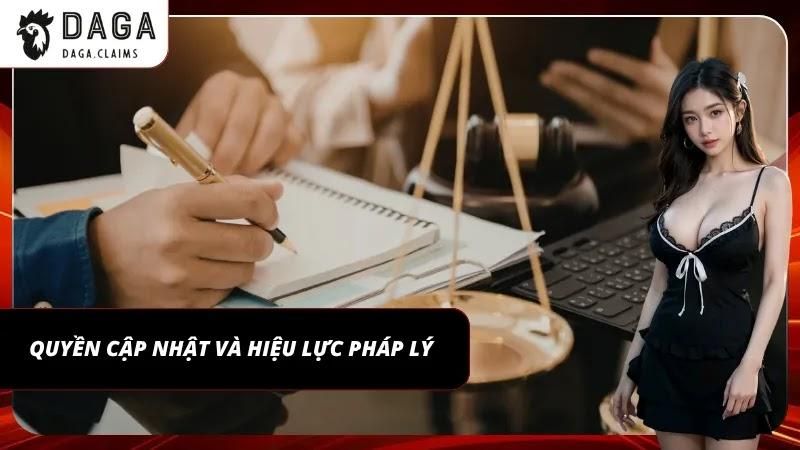 Thông báo thay đổi chính sách được hiển thị rõ ràng