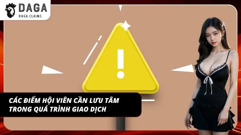 Nắm vững các lưu ý giúp tối ưu hóa quá trình nạp tiền