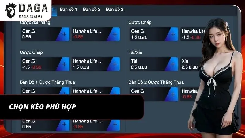 Ưu tiên chọn kèo nắm chắc phần thắng trong tay